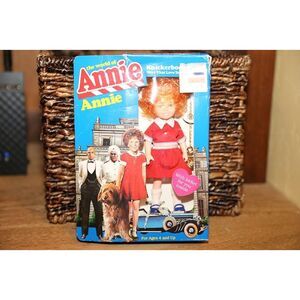 1982 Knickerbocker The World of Annie 6" Little Orphan Annie Doll w/Locket